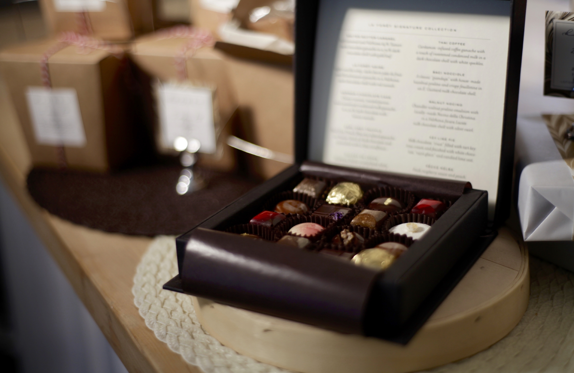 La Foret chocolates in Napa Valley