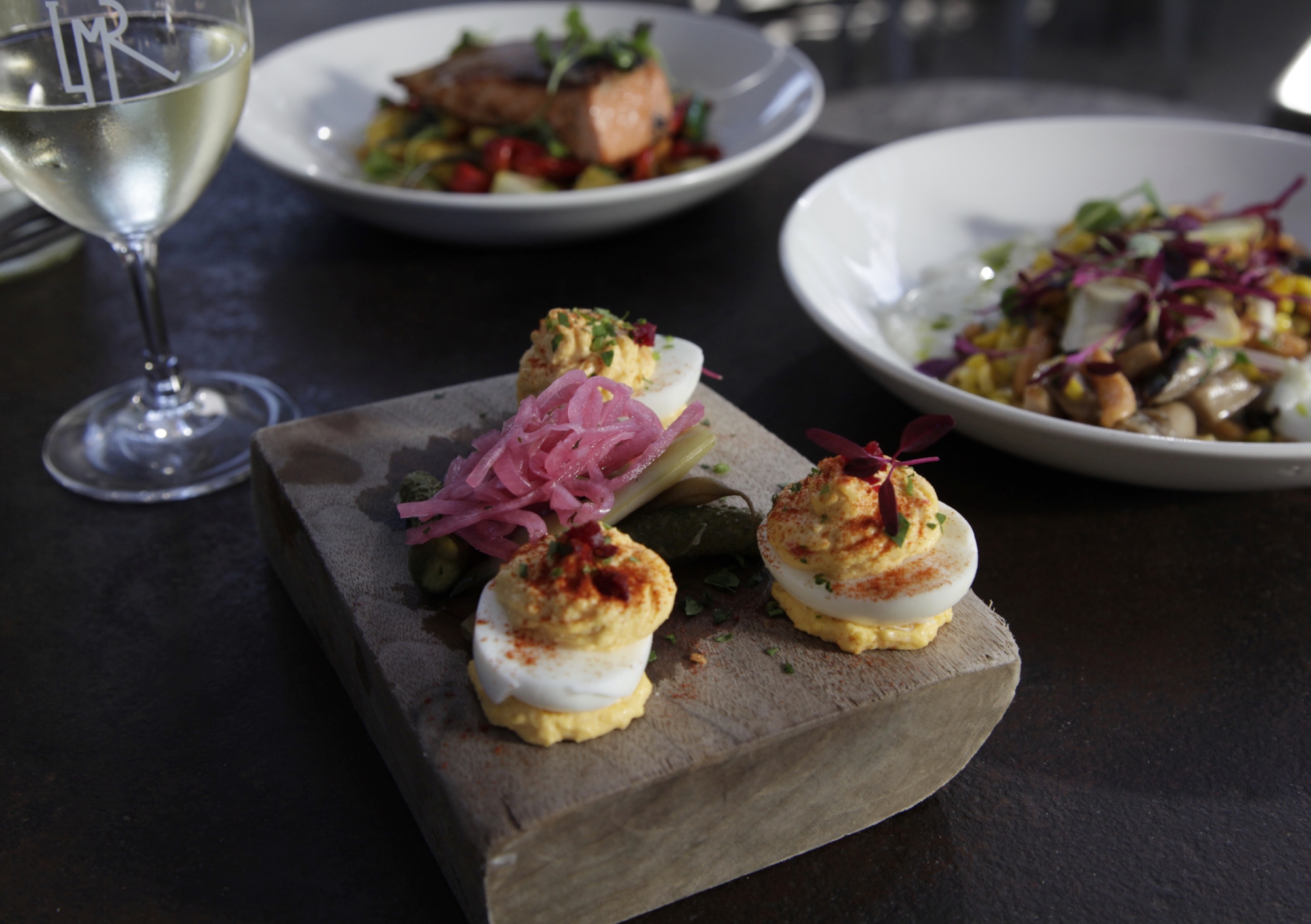 Farmstead at Long Meadow Ranch food