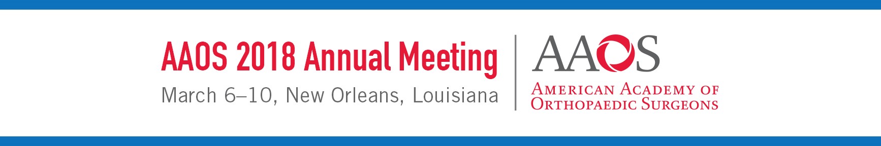 AAOS Annual Meeting logo