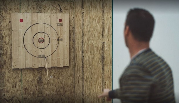 Throwing Axes at Valley Axe