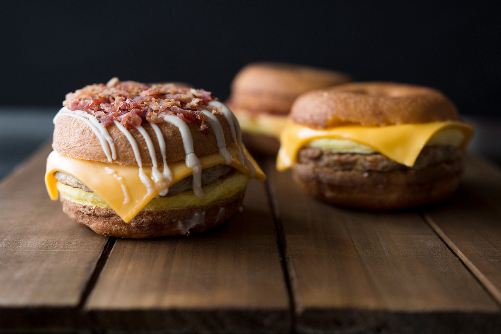 Duck Donuts Breakfast Sandwiches