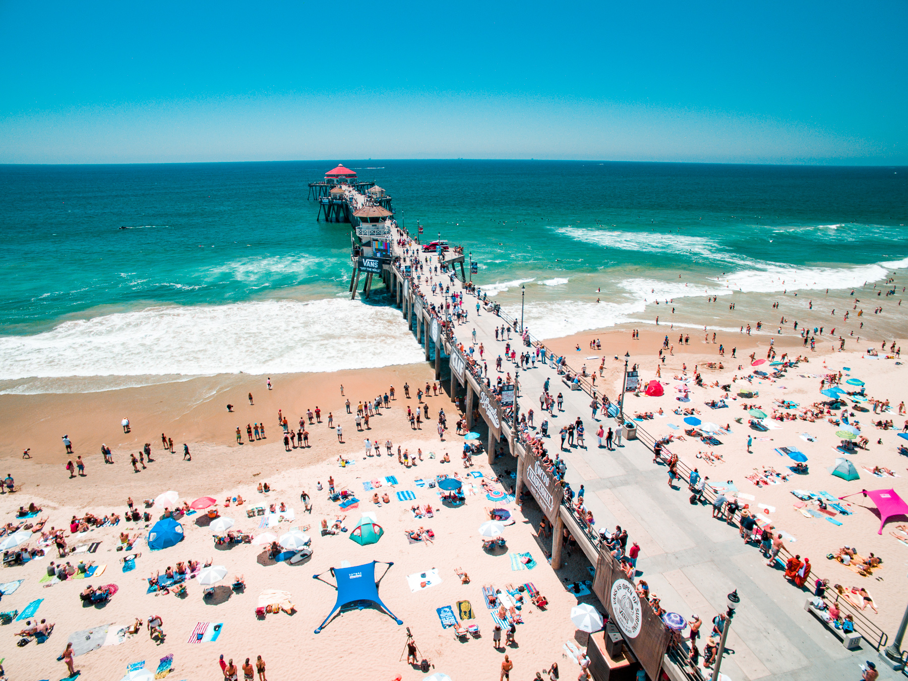 US Open of Surfing in Huntington Beach 