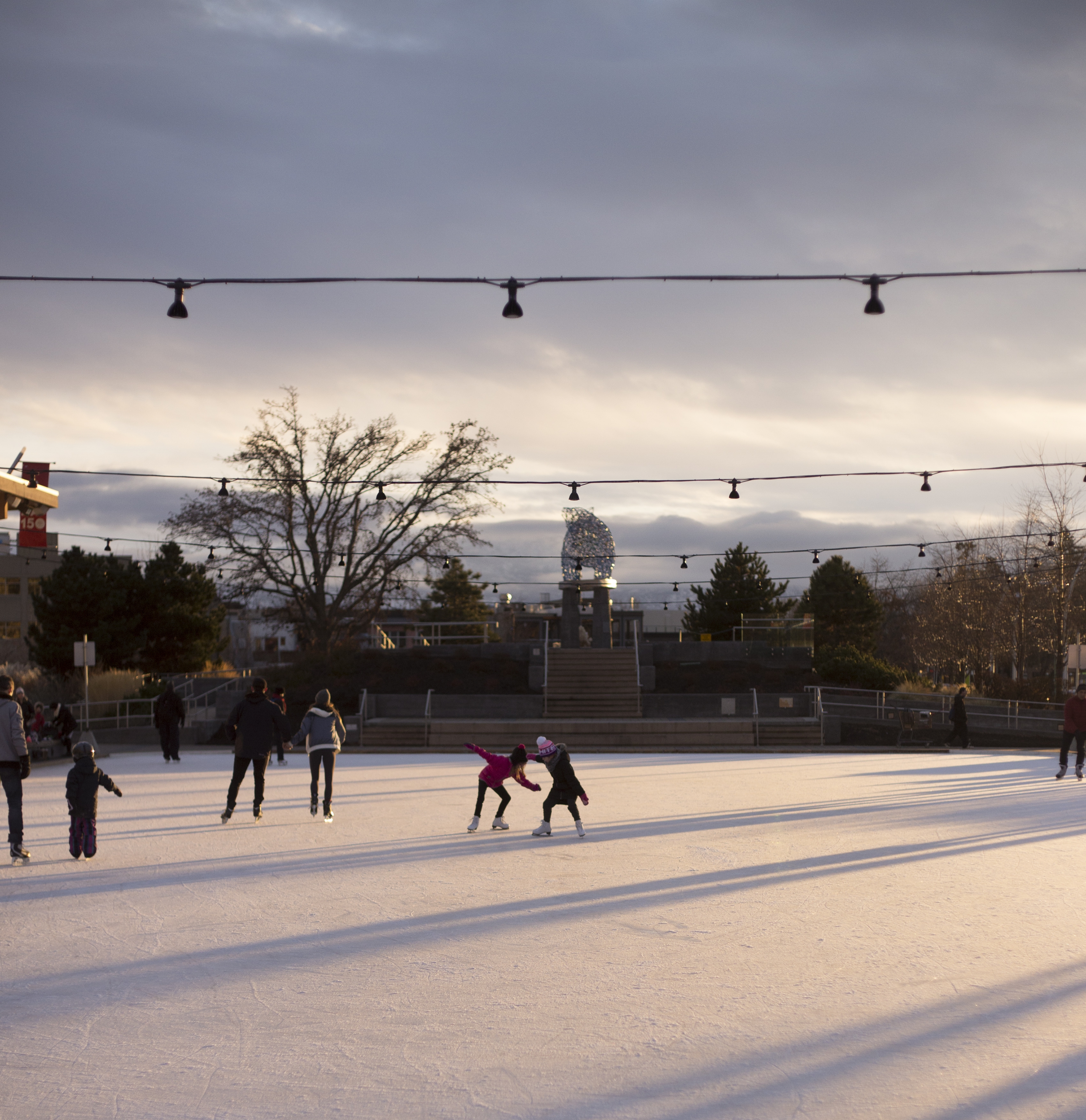 Skating at Stuart Rink