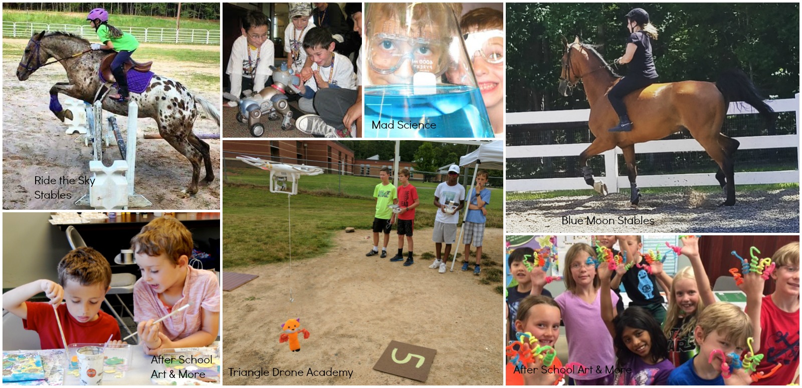 Summer Camp collage