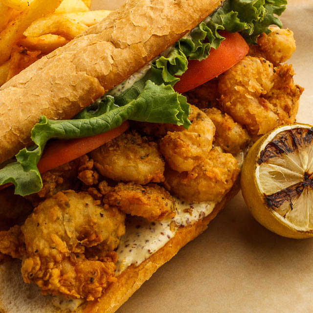 Rikenjak's Shrimp PoBoy