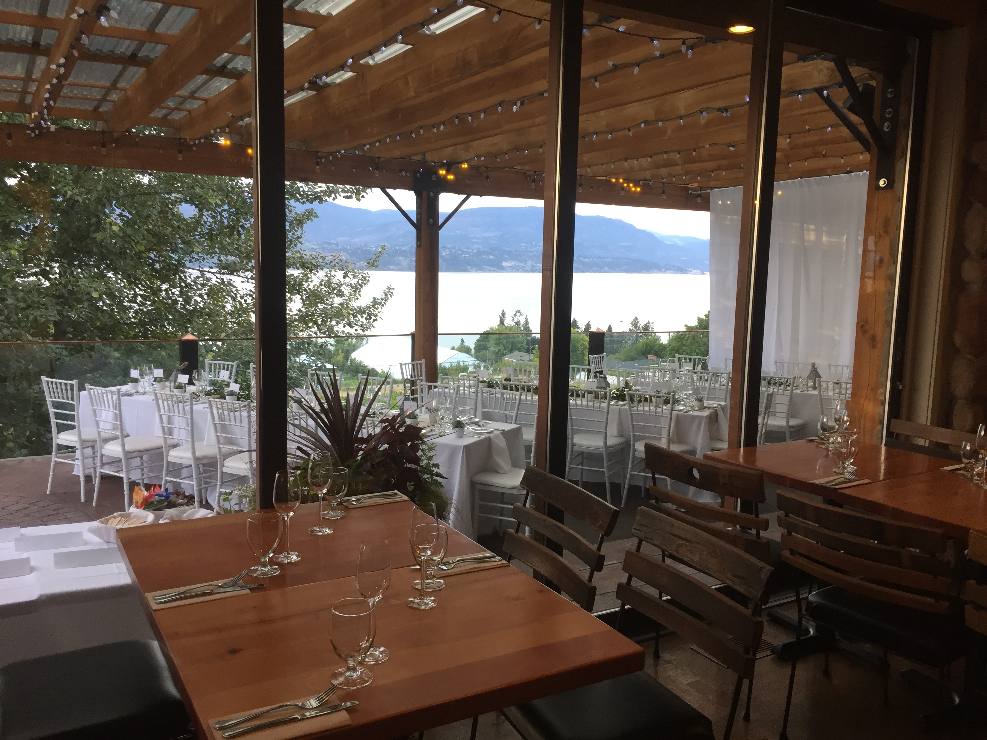 Summerhill Winery Event Setup