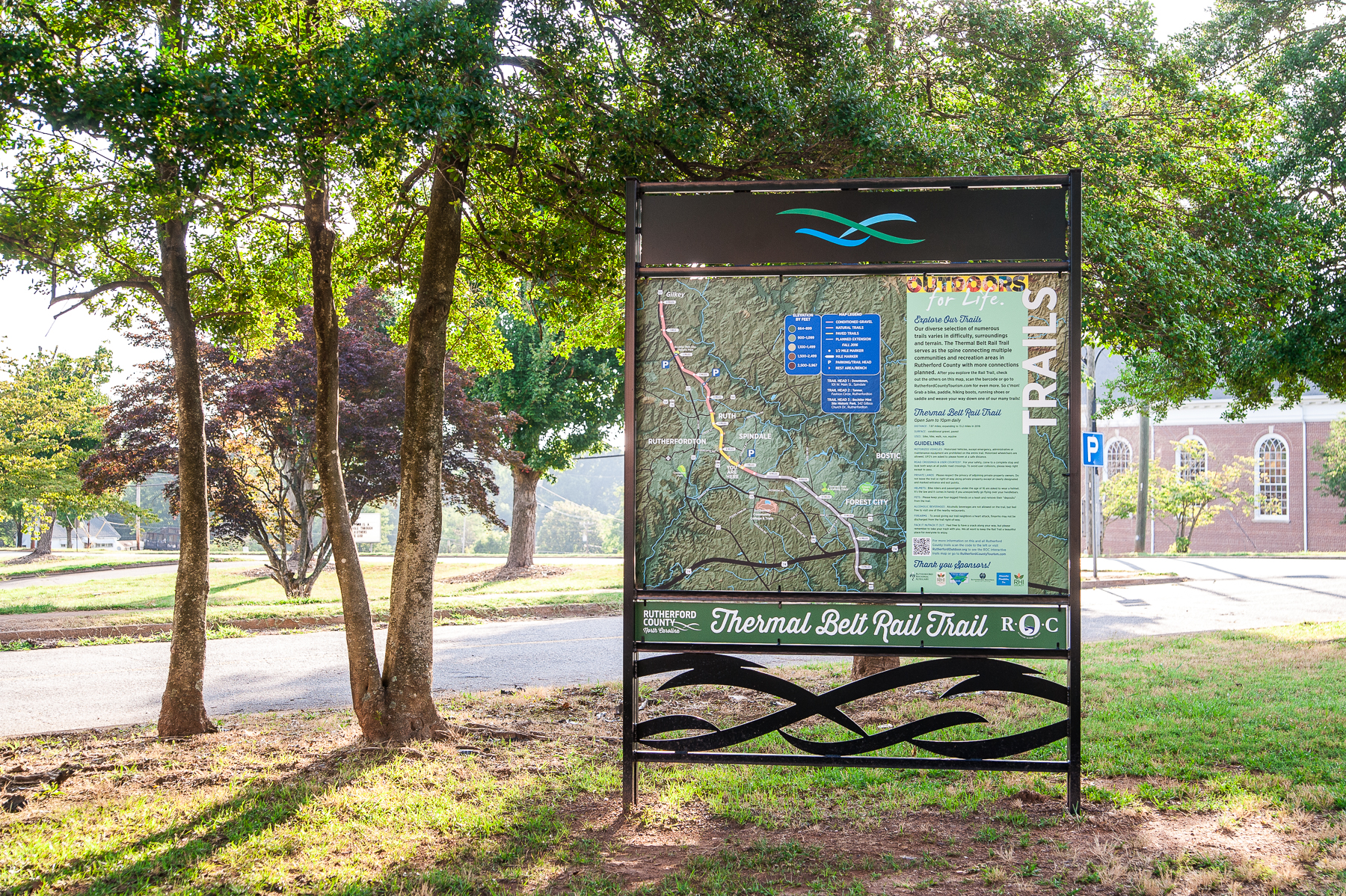 Thermal Belt Rail Trail in Spindale