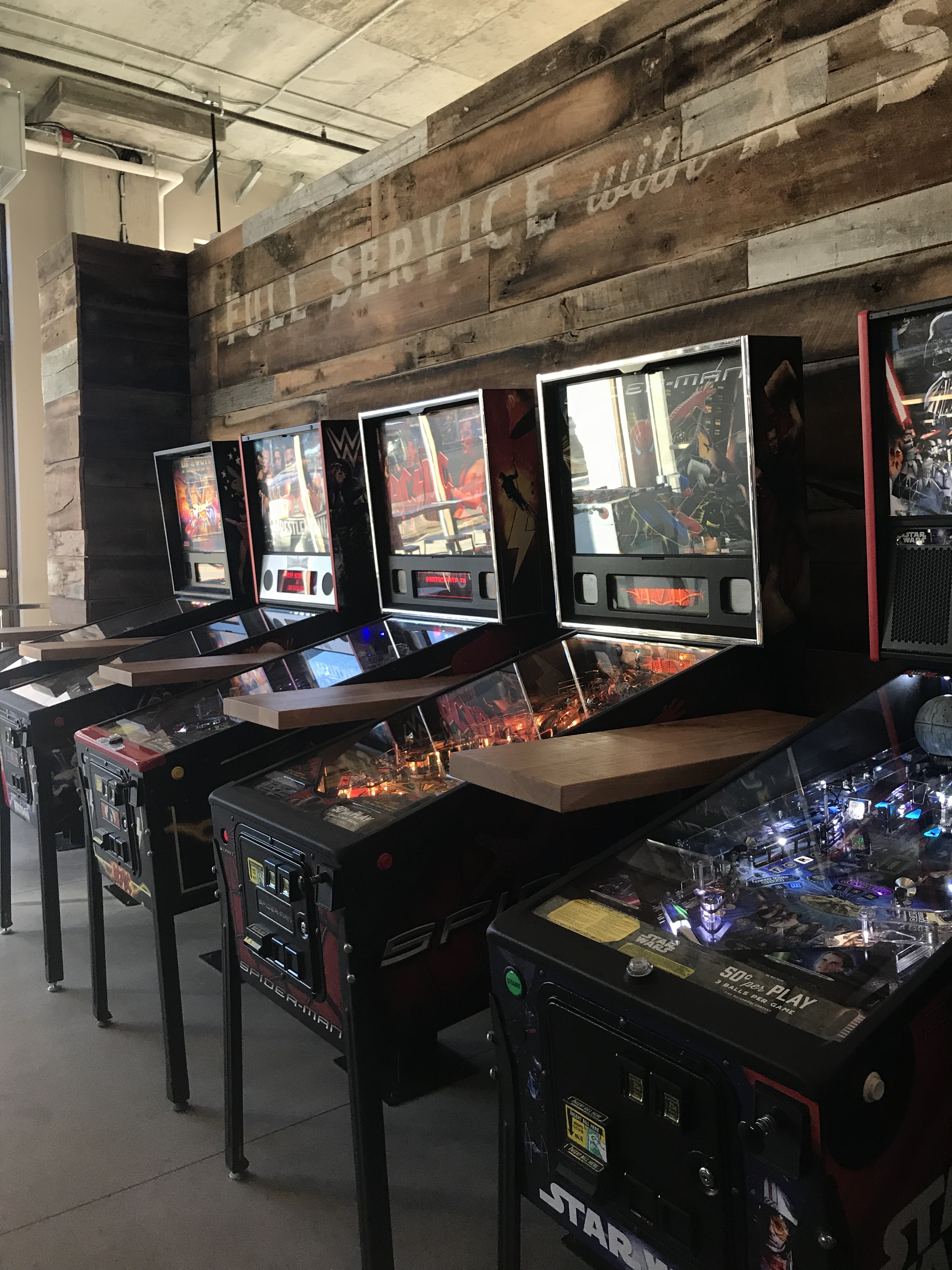 PINS pinball machines