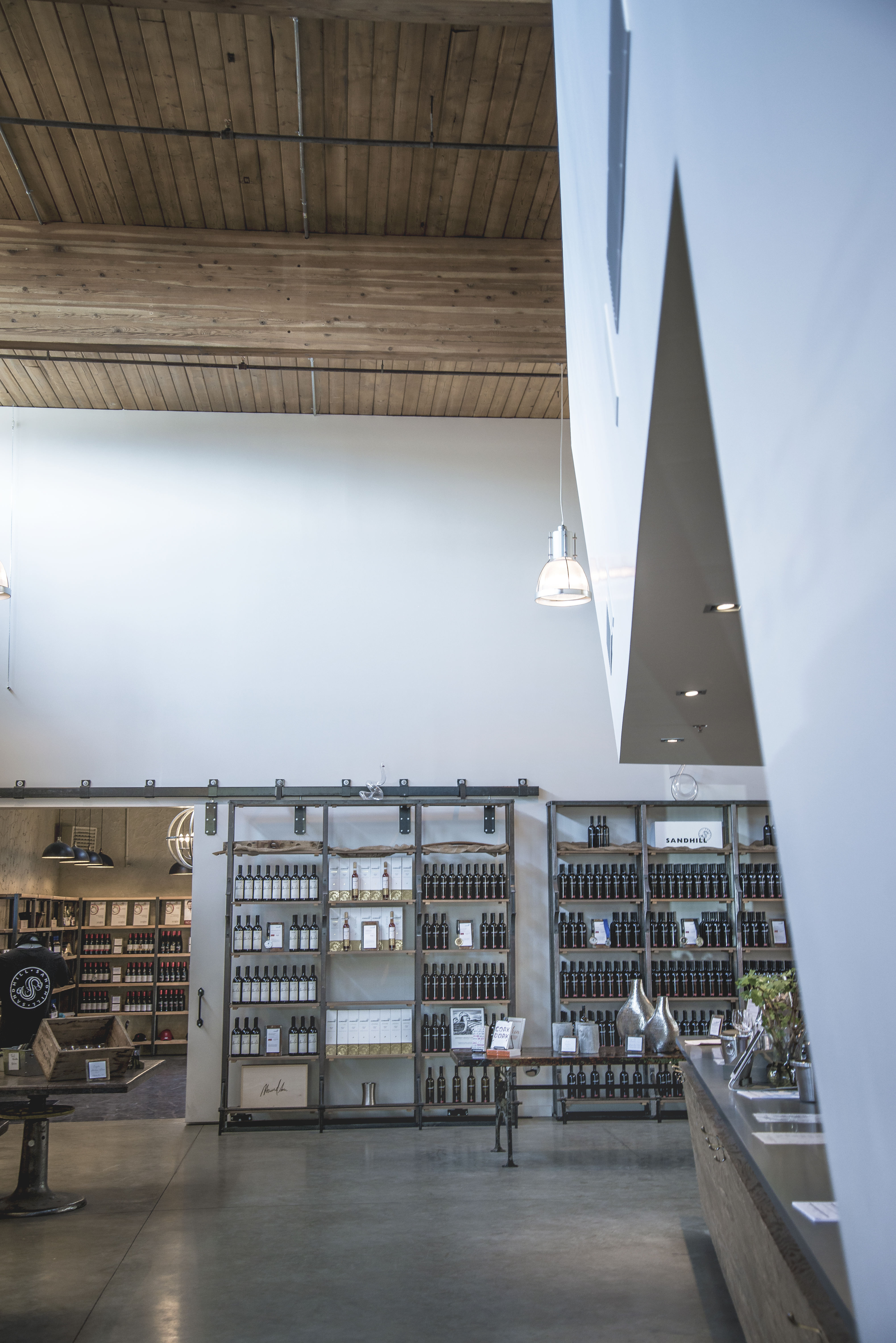 Sandhill Winery - Inside
