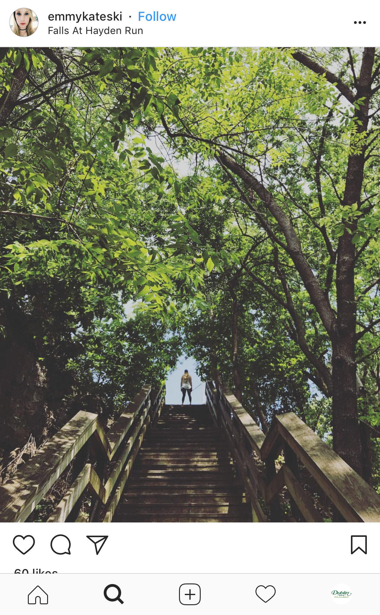 Hayden Run Falls UGC