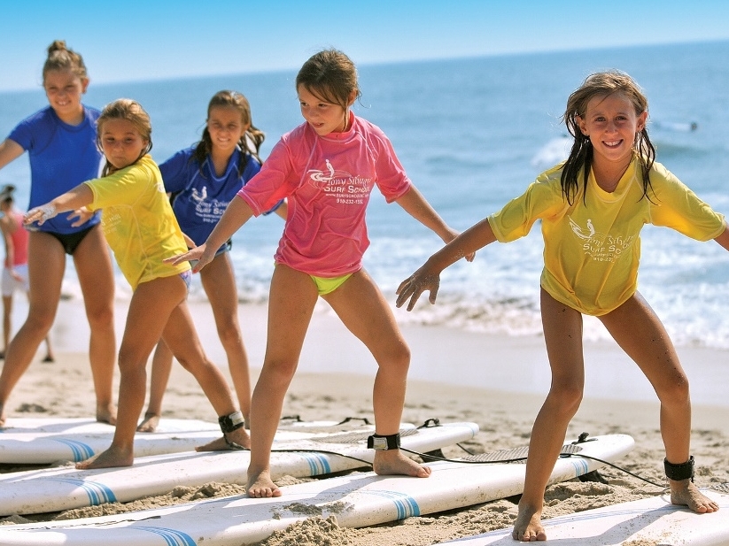 Surf lessons with the Tony Silvagni Surf School