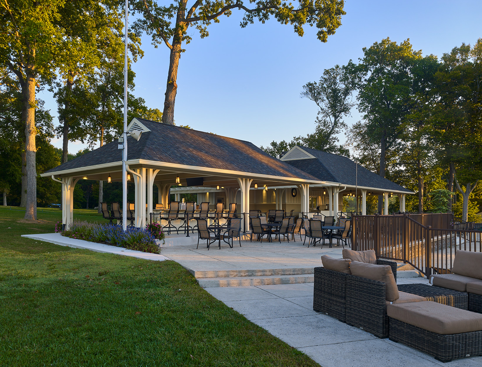 Huntingdon Valley Country Club Pool Pavilion