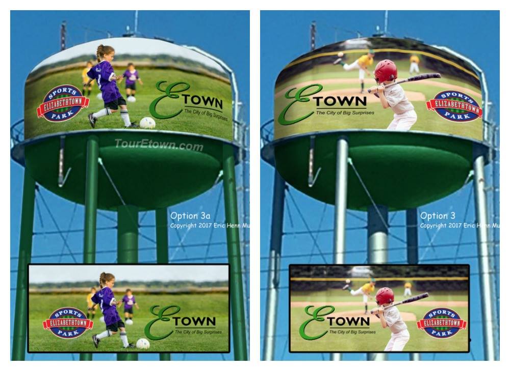 Water Tower Mural