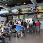 Double Schotts Sports Bar & Grill ribbon cutting