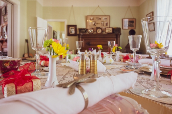 Dining at Heceta Head Lighthouse B&B by Gary Quinn