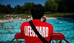 Lifeguard on duty