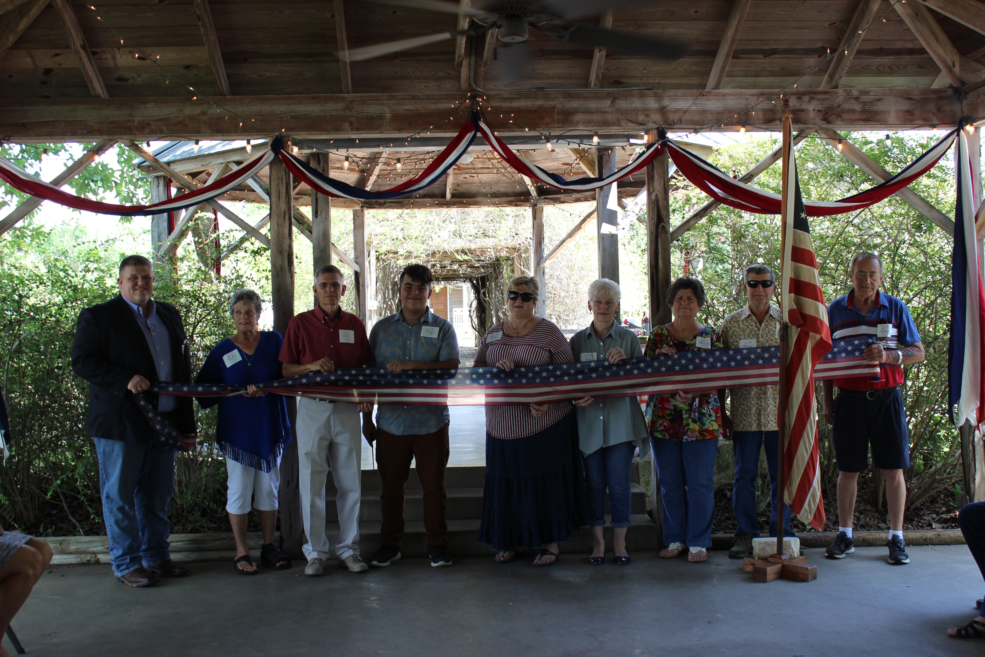 Conservation Plaza ribbon cutting