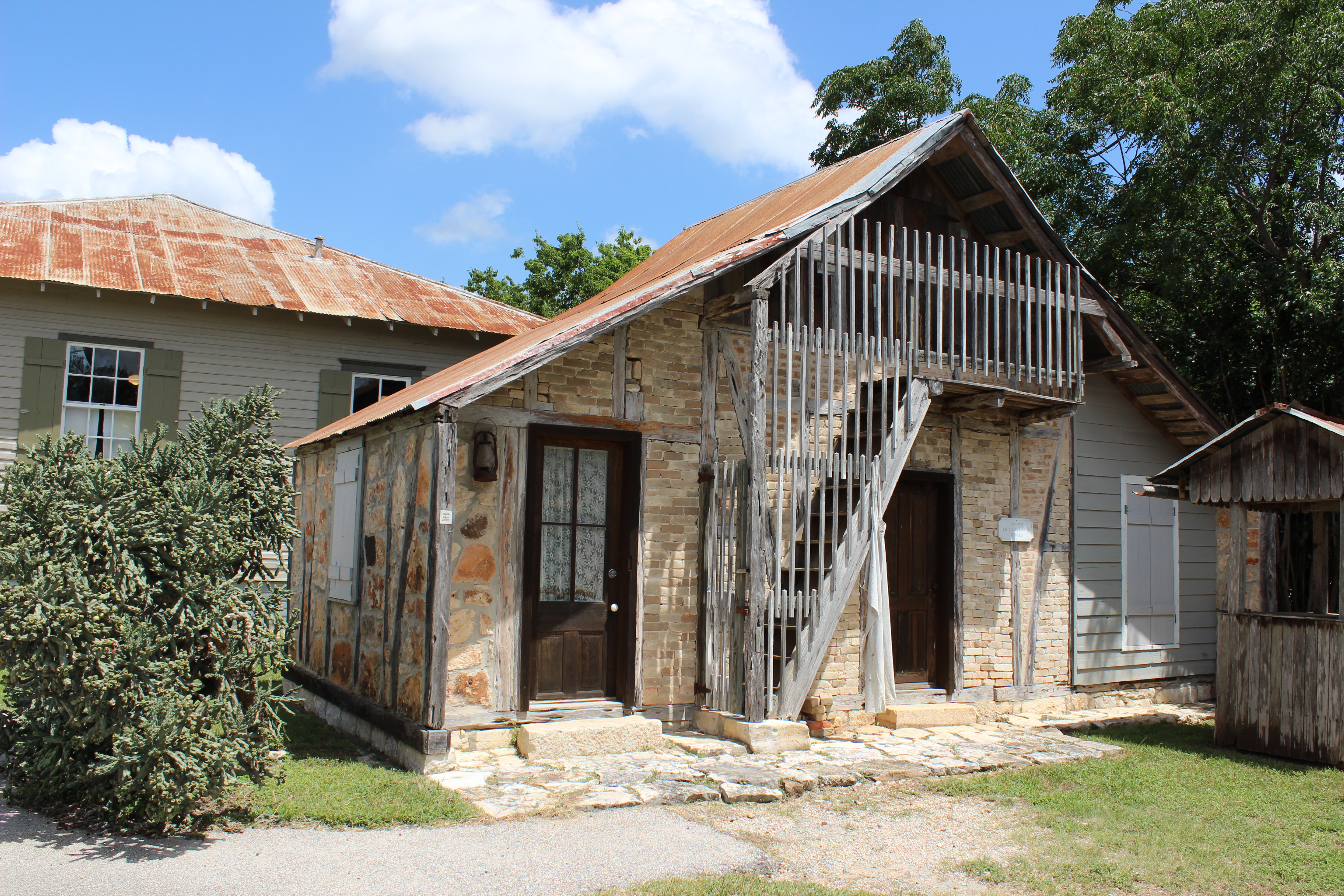 Conservation Plaza old stone house