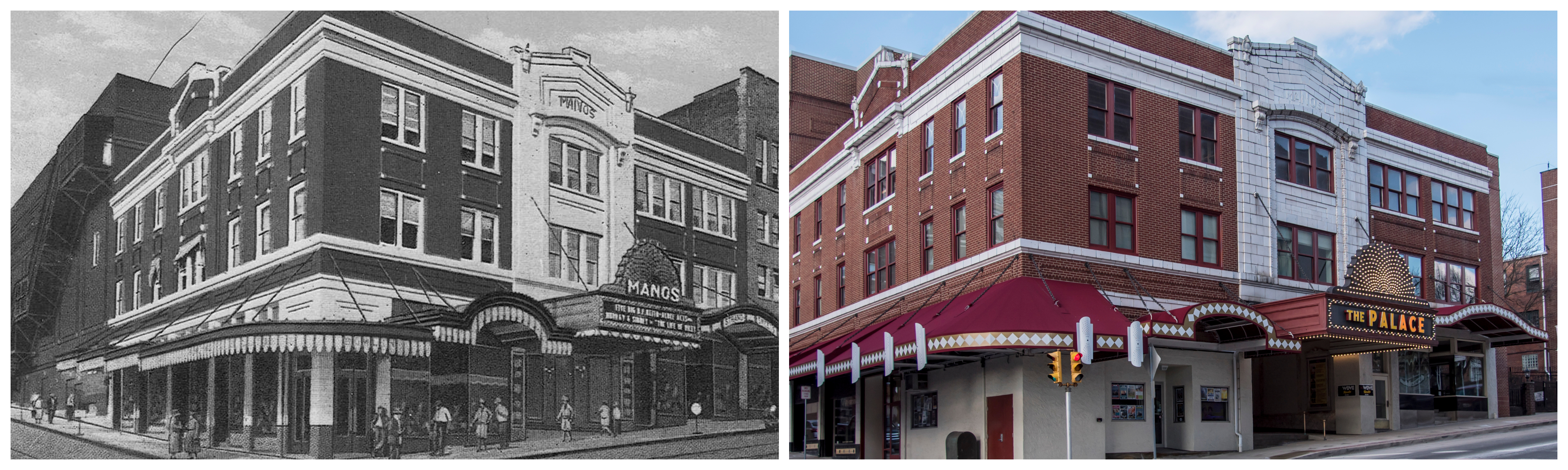 The Palace Theatre Then and Now