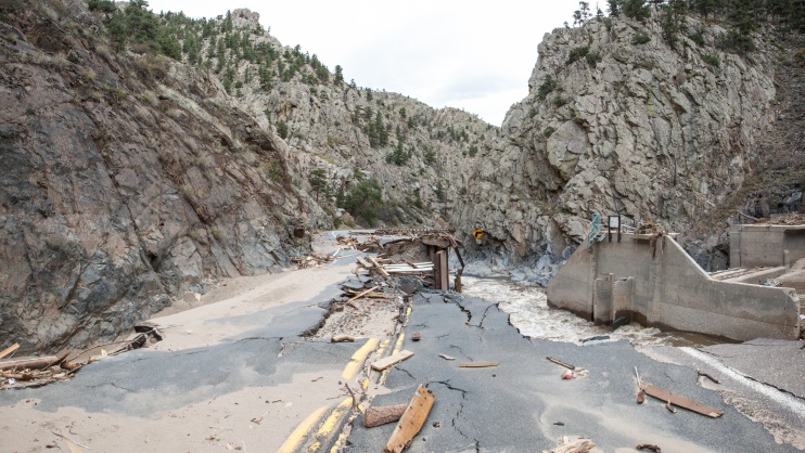 US 34 Damage