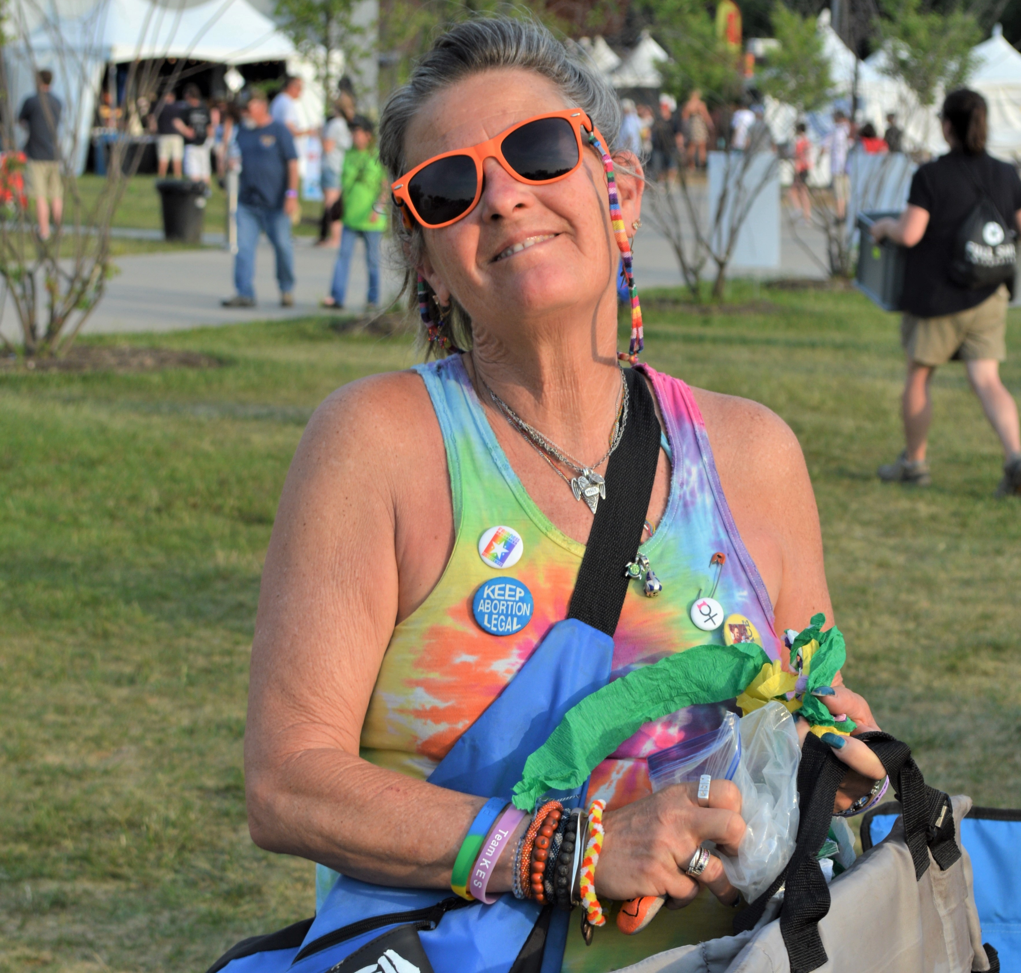 Abbey Road peace lady