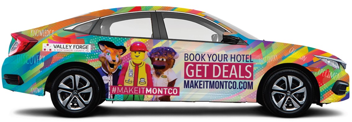 #MakeItMontco Hoitel Package Carvertise