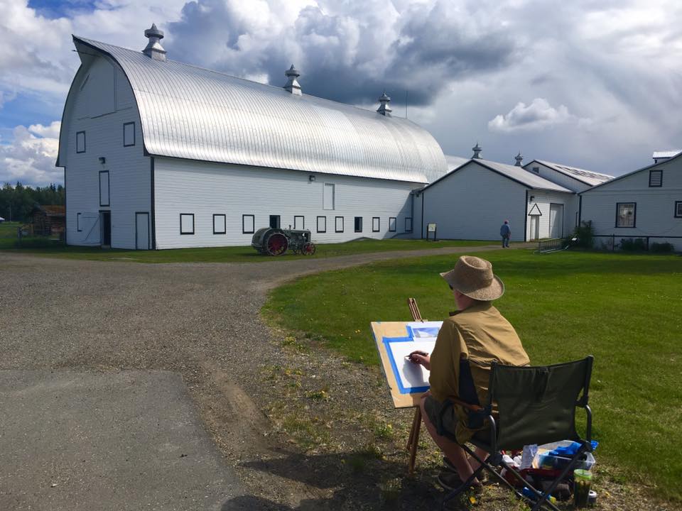 Wild Arts Walk Summer Solstice Fairbanks Alaska Creamers Field