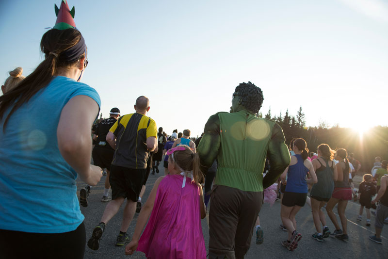 Midnight Sun Run - Fairbanks Alaska