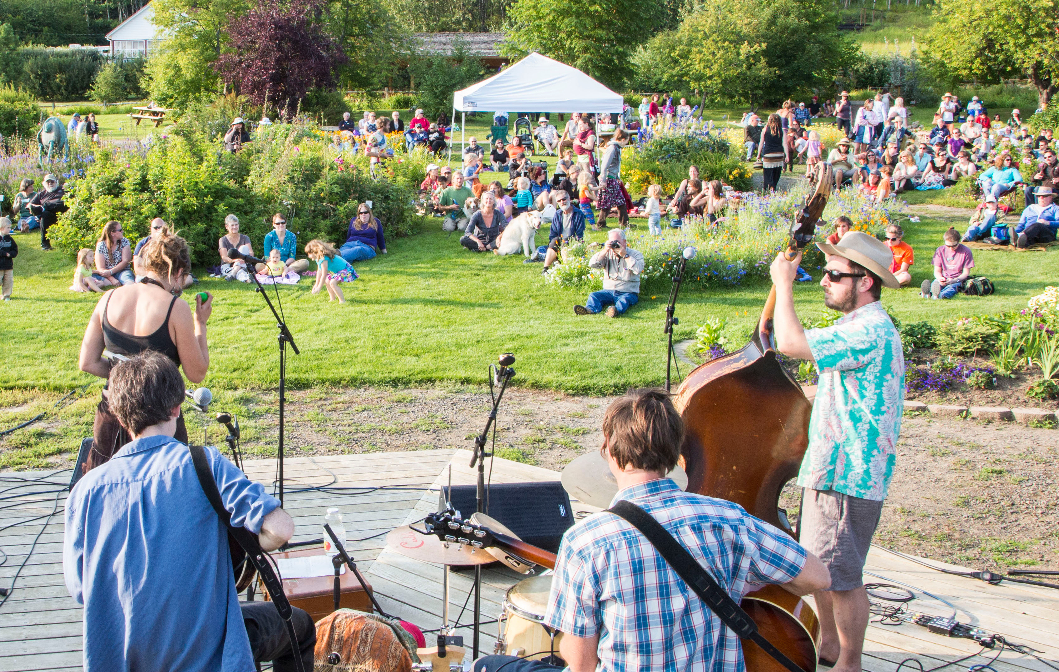 Music in the Garden - Fairbanks Alaska