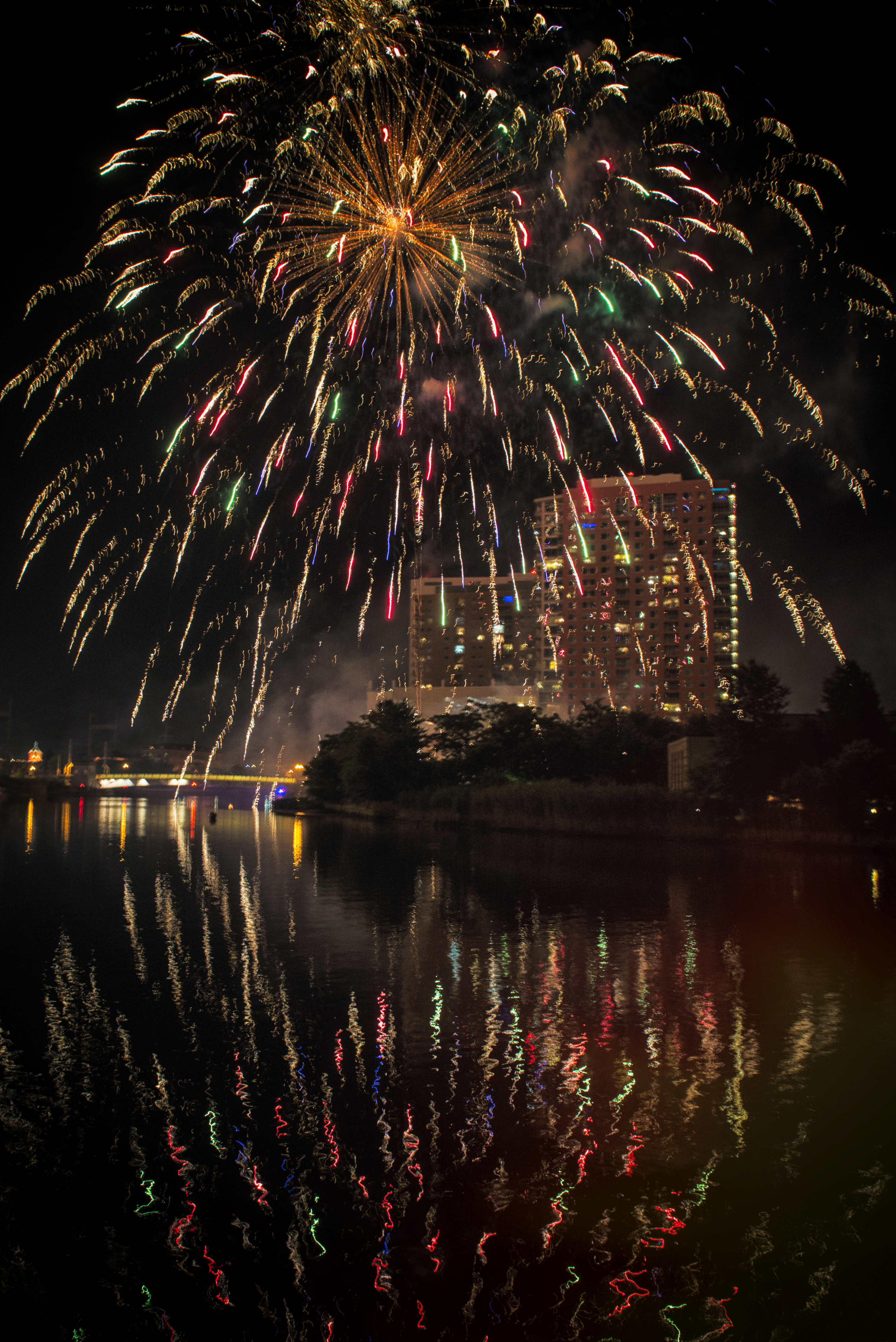 Fireworks on the Riverfront