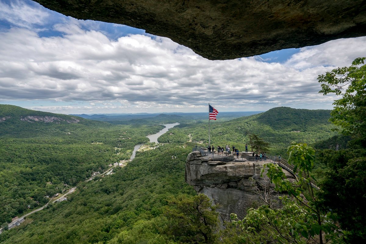 Top of the Mountain at Chimney Rock State Park