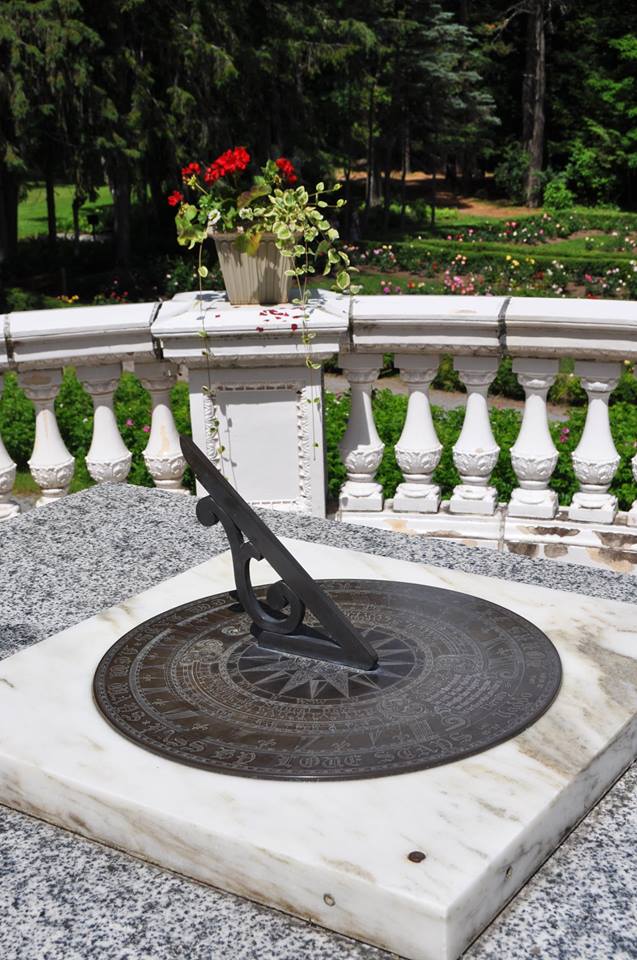 Sundial at Yaddo Gardens