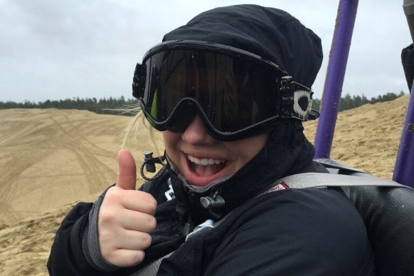 Thumbs Up Dune Ride by Hayley Radich