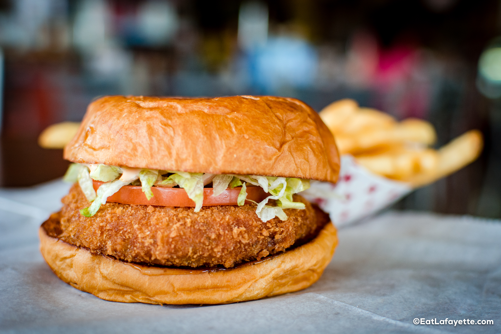 Twin's Seafood Burger