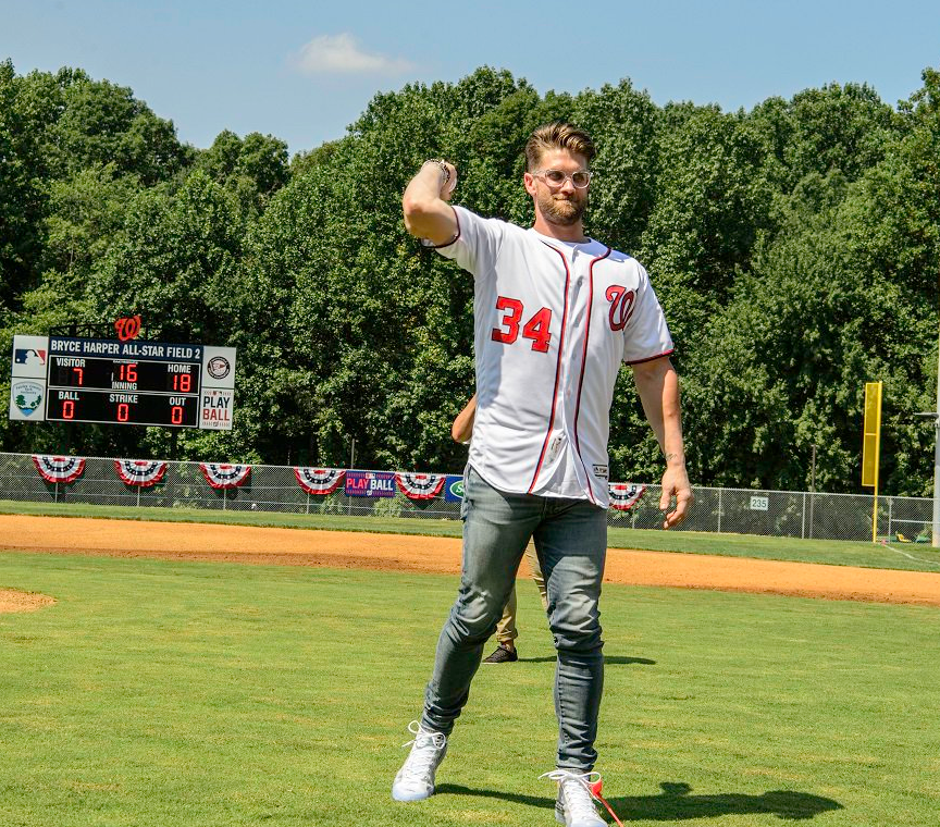 Bryce Harper in Fairfax County