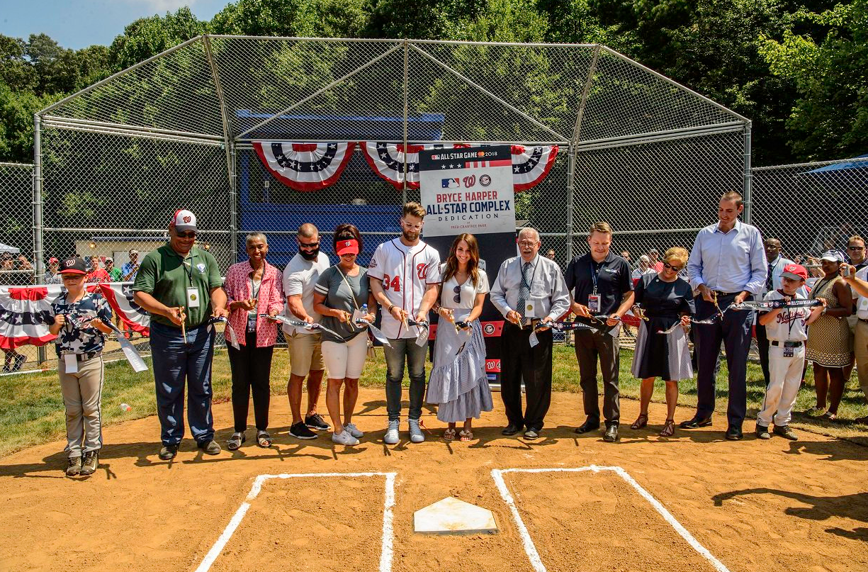 Bryce Harper Field Dedication