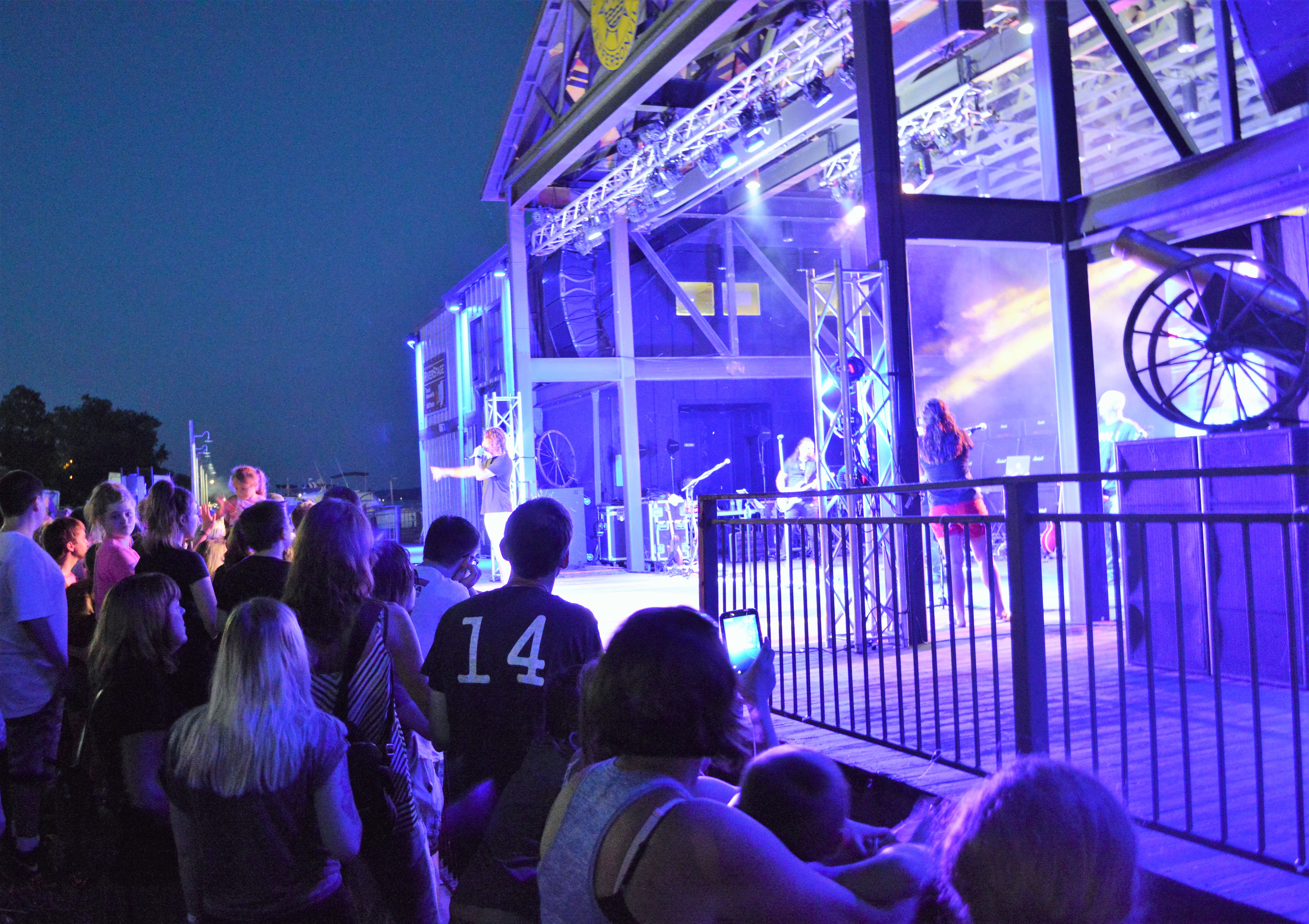 Jeffersonville RiverStage Louisville Crashers concert