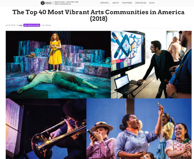 The Top 40 Most Vibrant Arts Communities in America