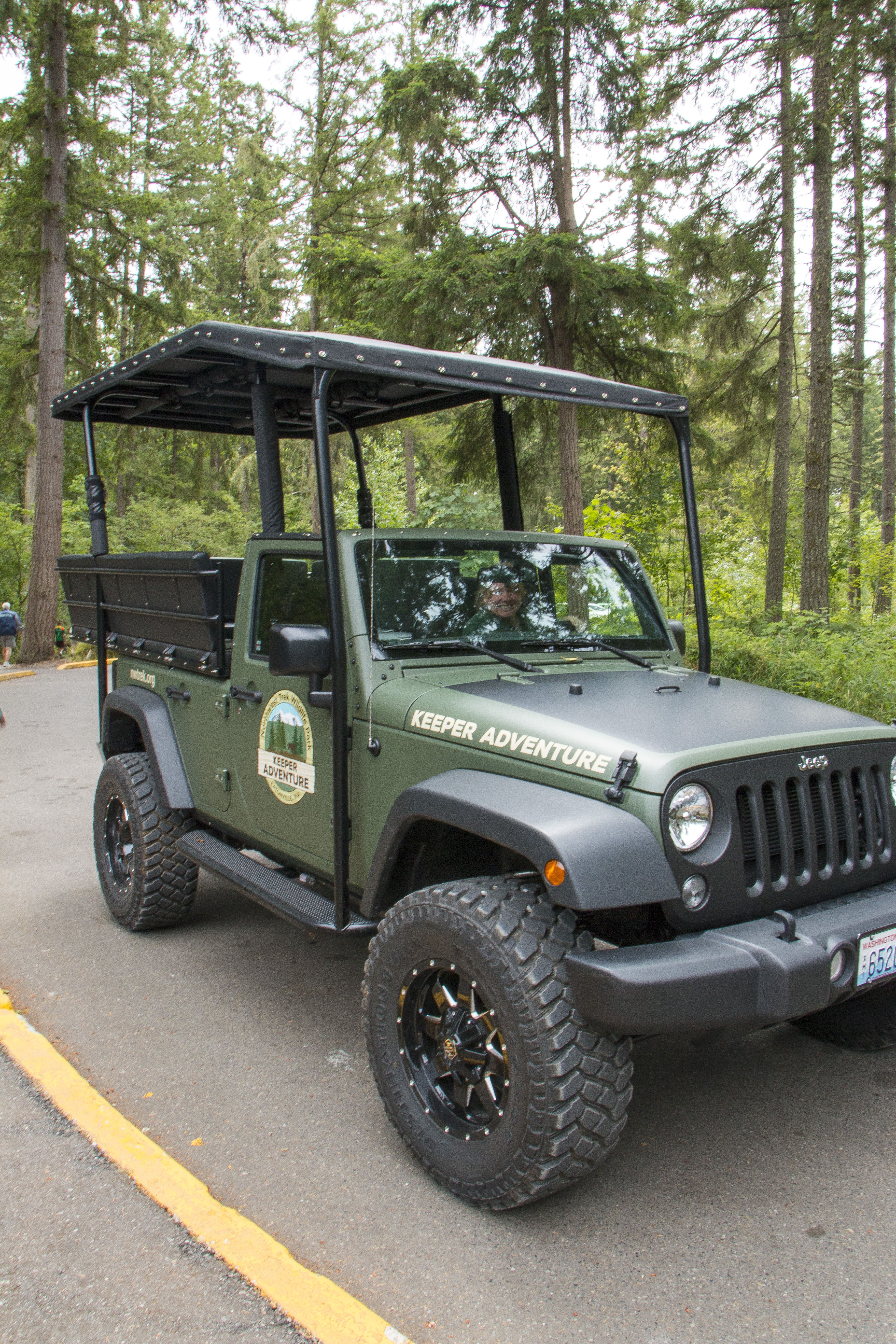 Keeper Adventure tour at Northwest Trek Wildlife Park