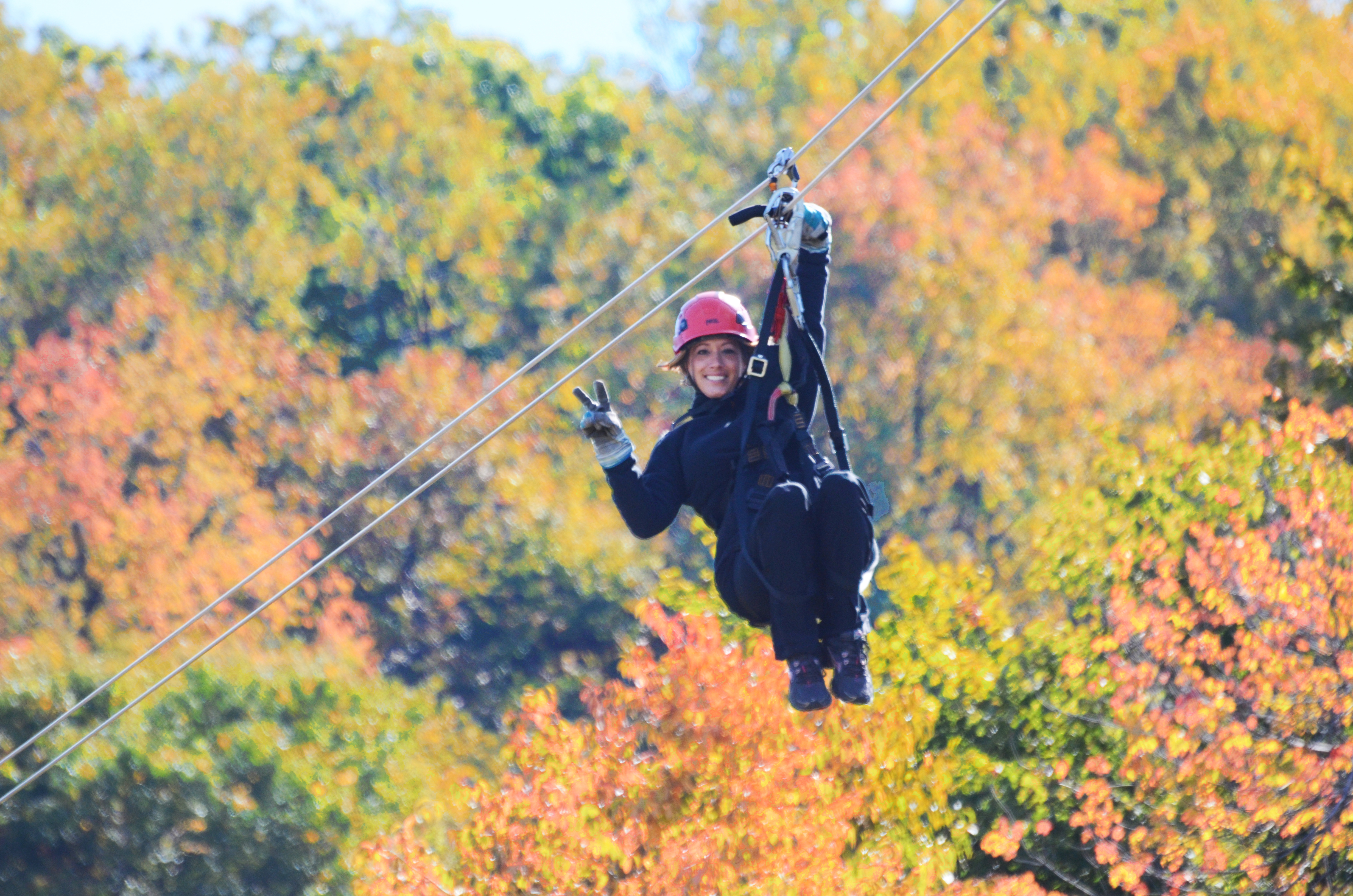 Fall Zip Lining