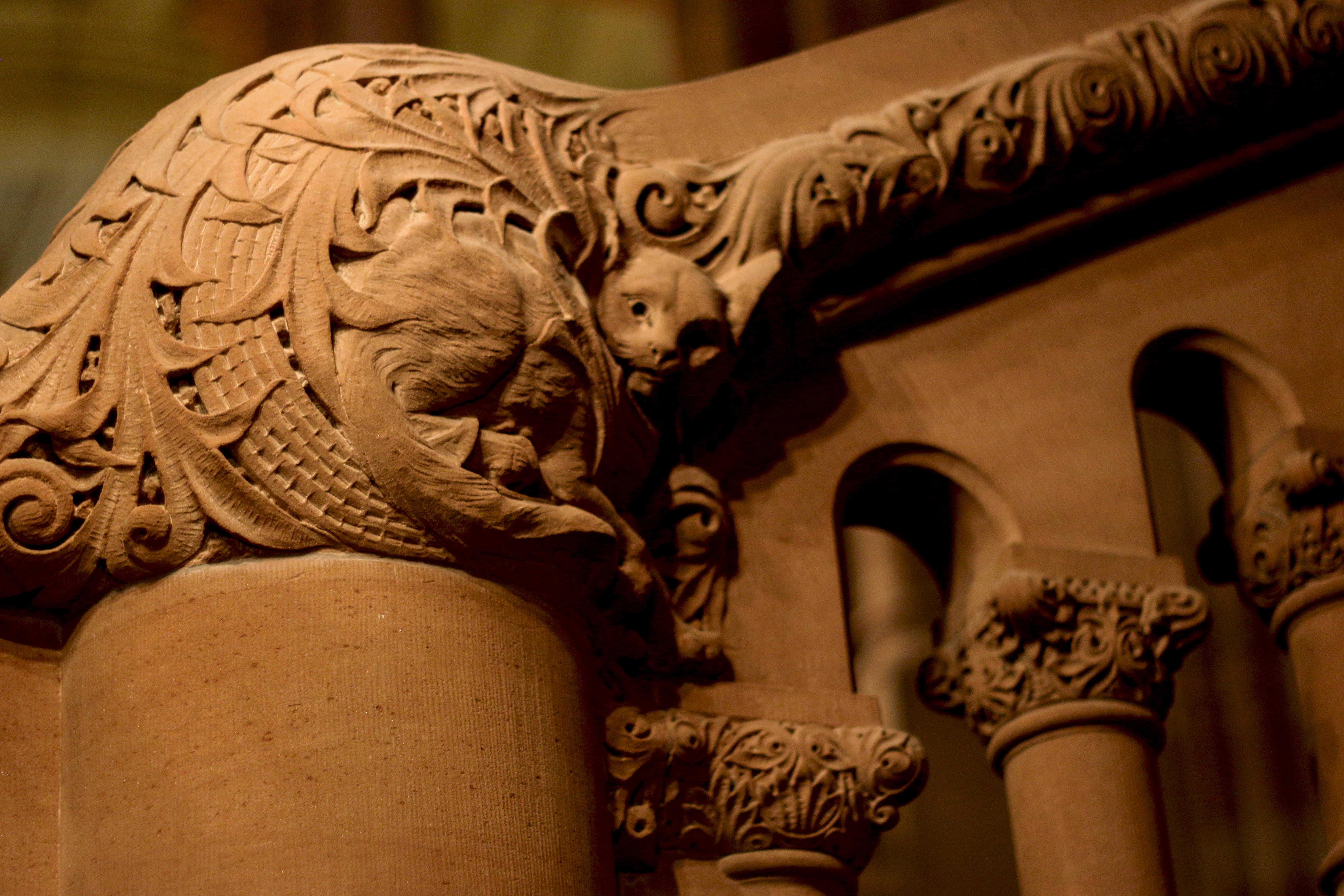 New York State Capitol  Building carvings