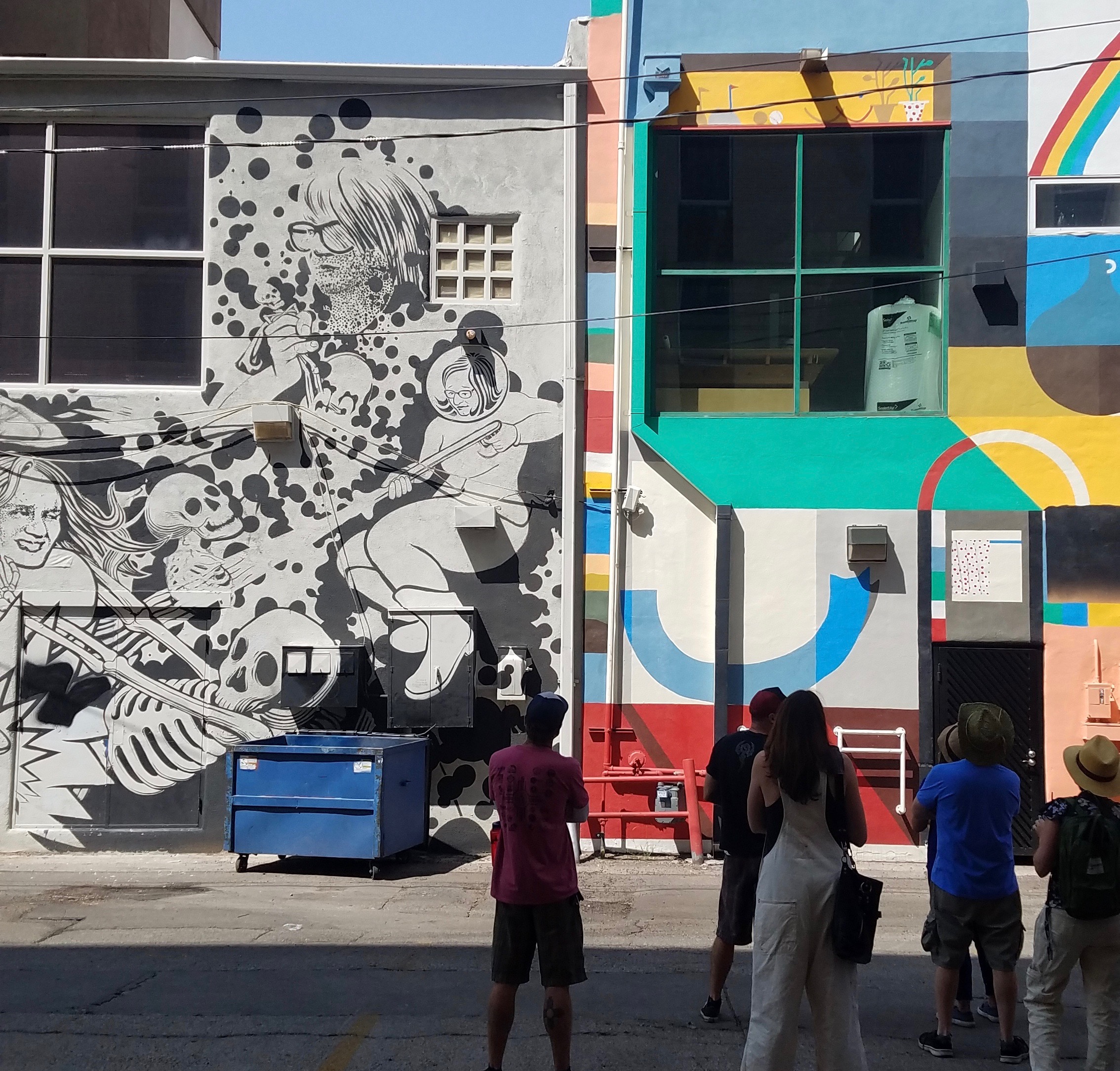 Mural Mosey Brainbow Alley