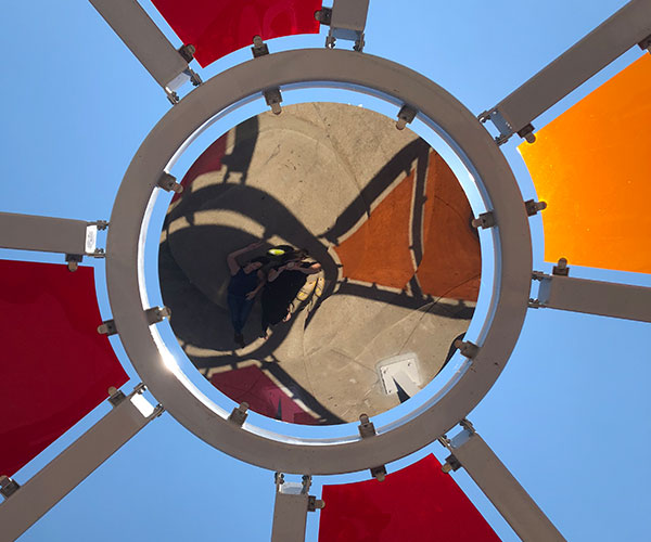 Jeorse Park Beach Ball Sculpture