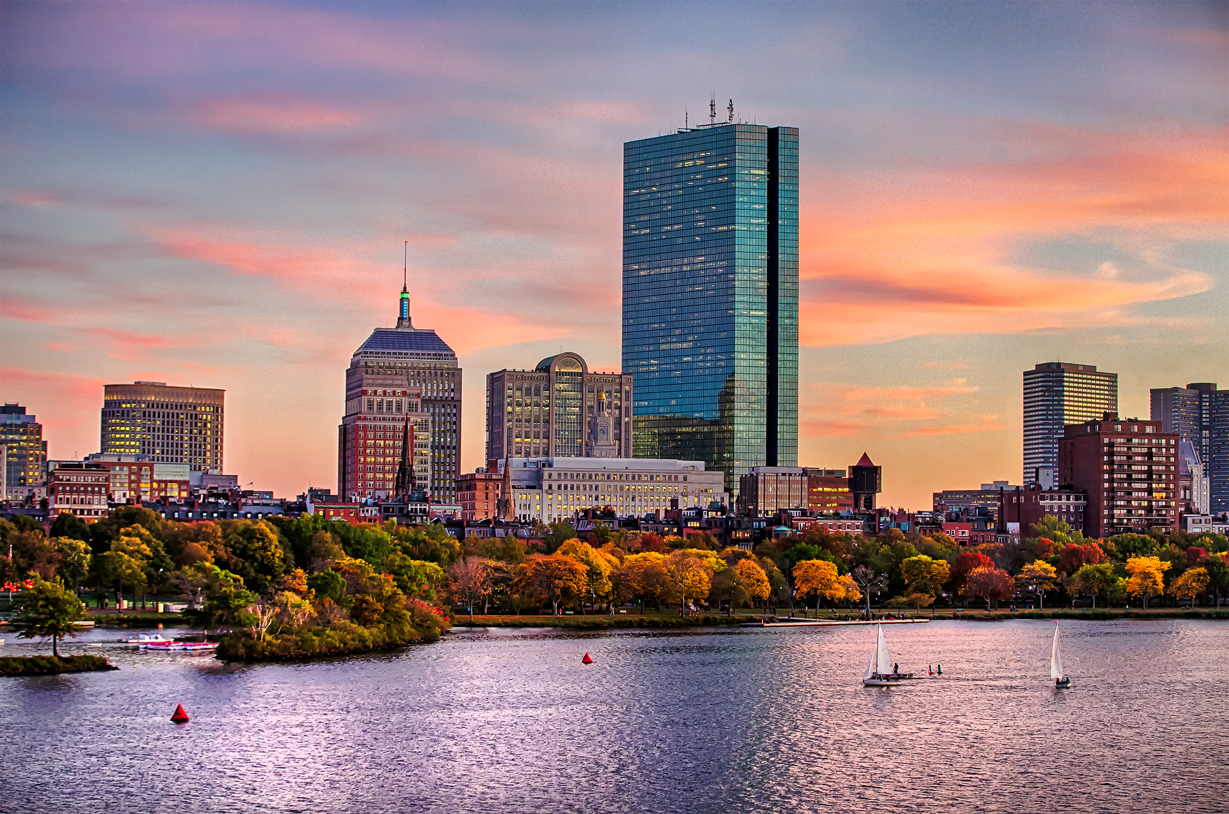Boston Fall Experience Parks Leaves Turning Colors Boston Ma