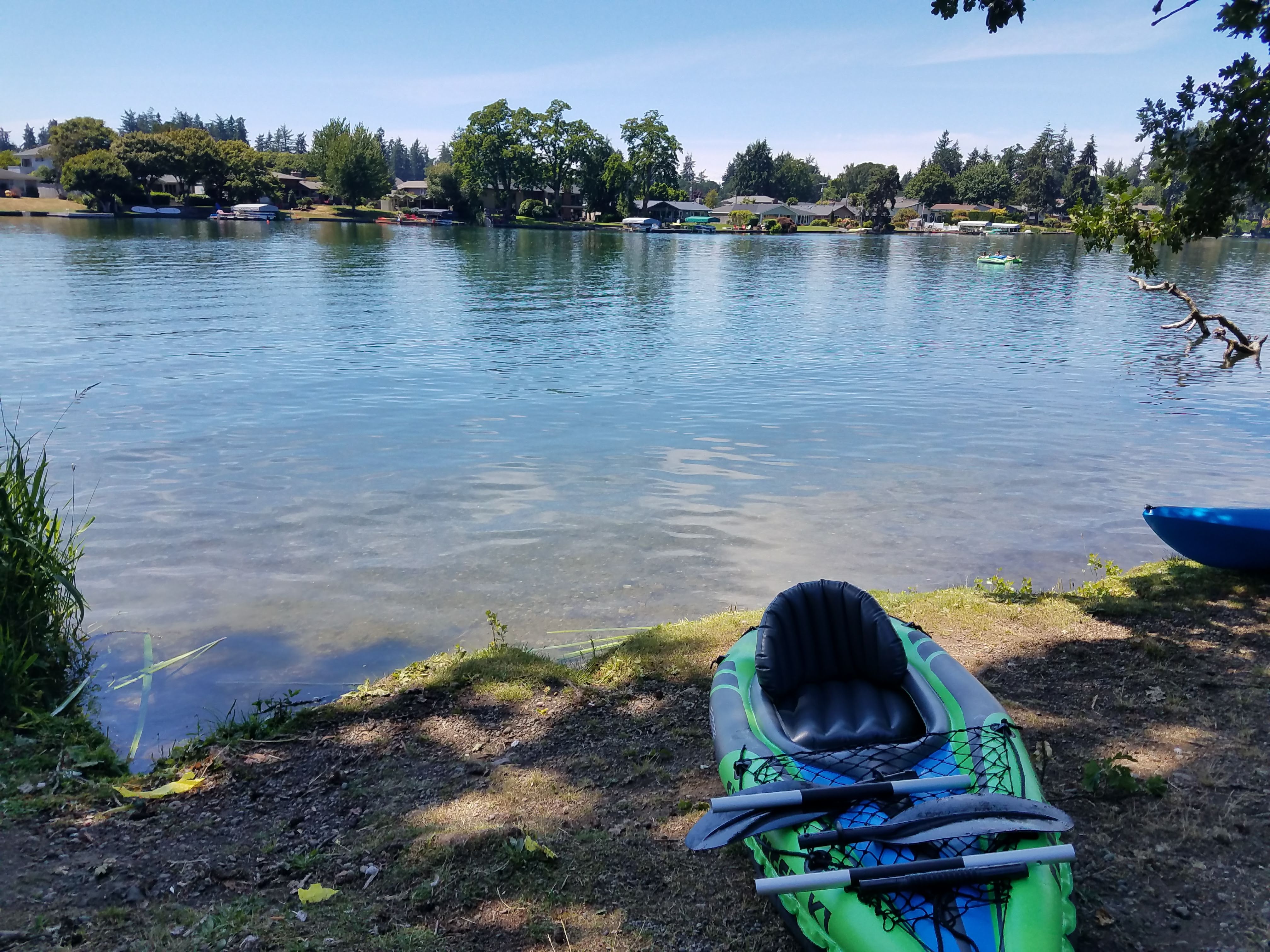 Kayaking in Lakewood