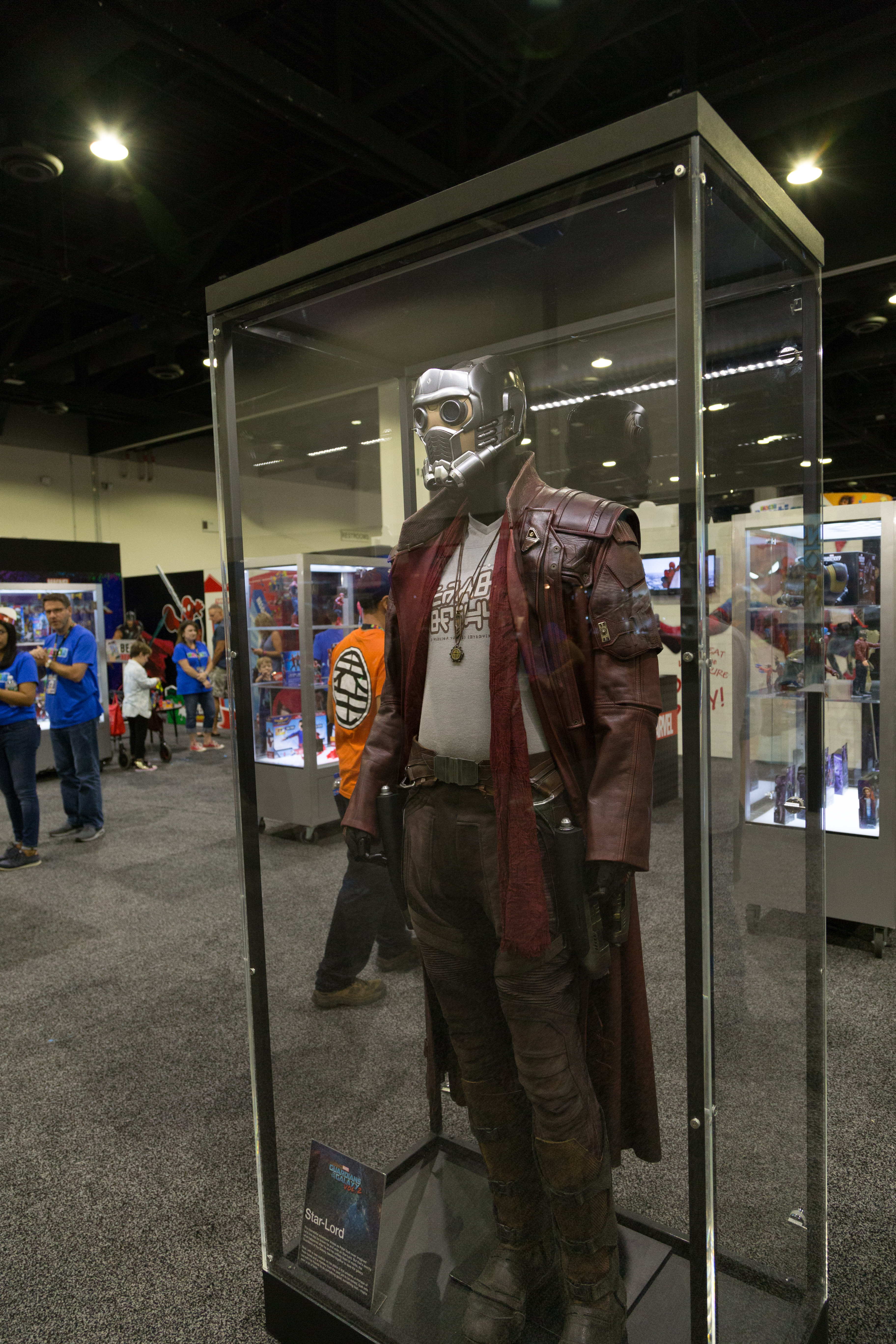 HASCON Star Lord display in case