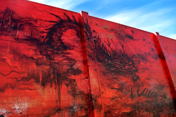 20x21 Mural by Hua Tunan by Colin Morton