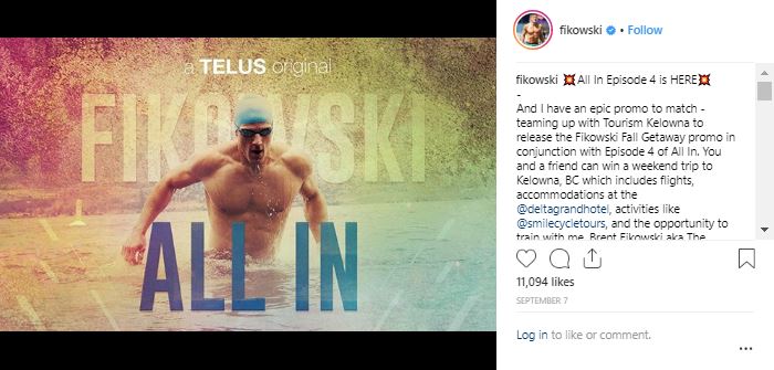 Photo of Brent Fikowski Instagram
