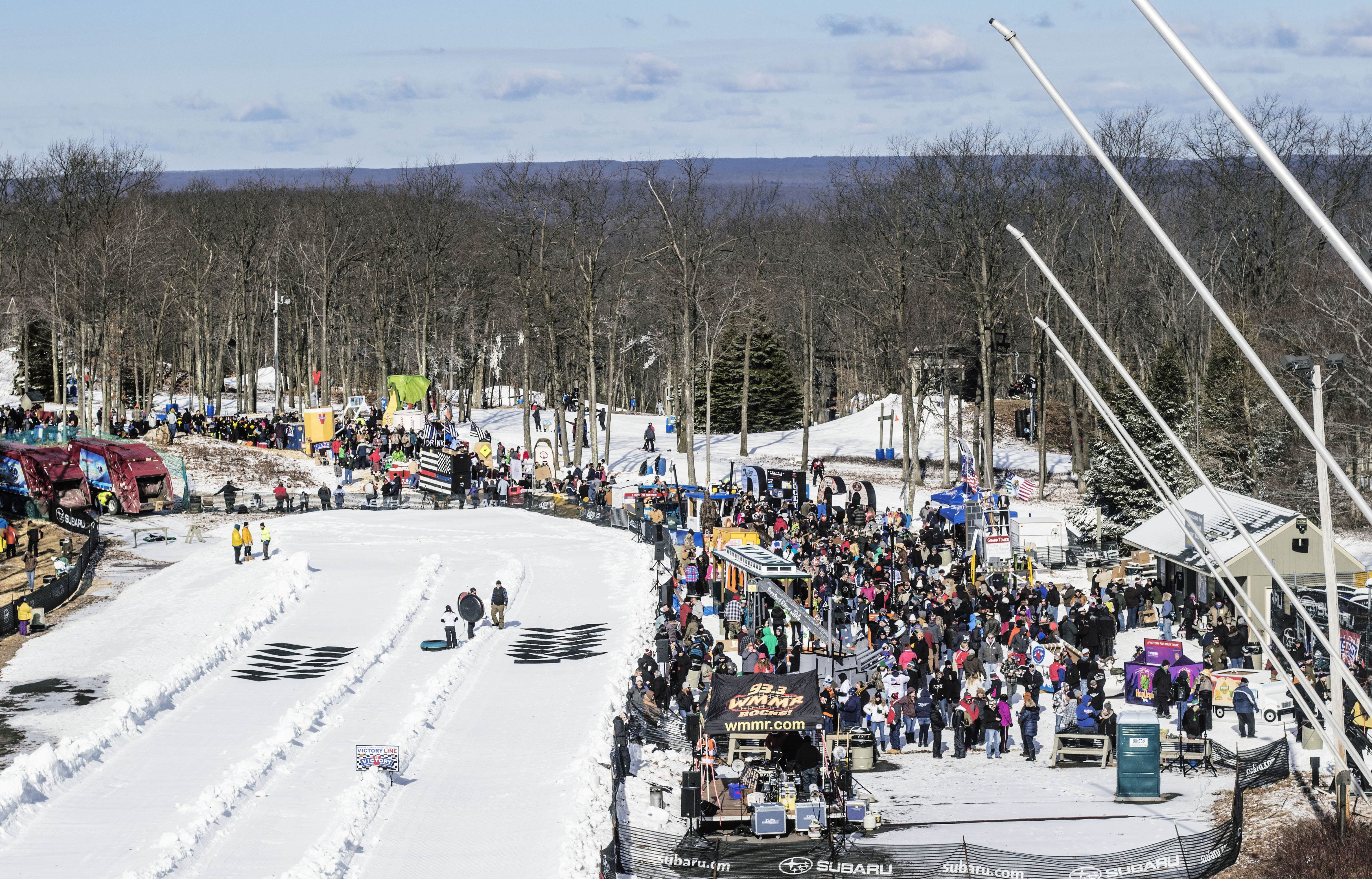 Winter In The Pocono Mountains Skiing Sleigh Rides