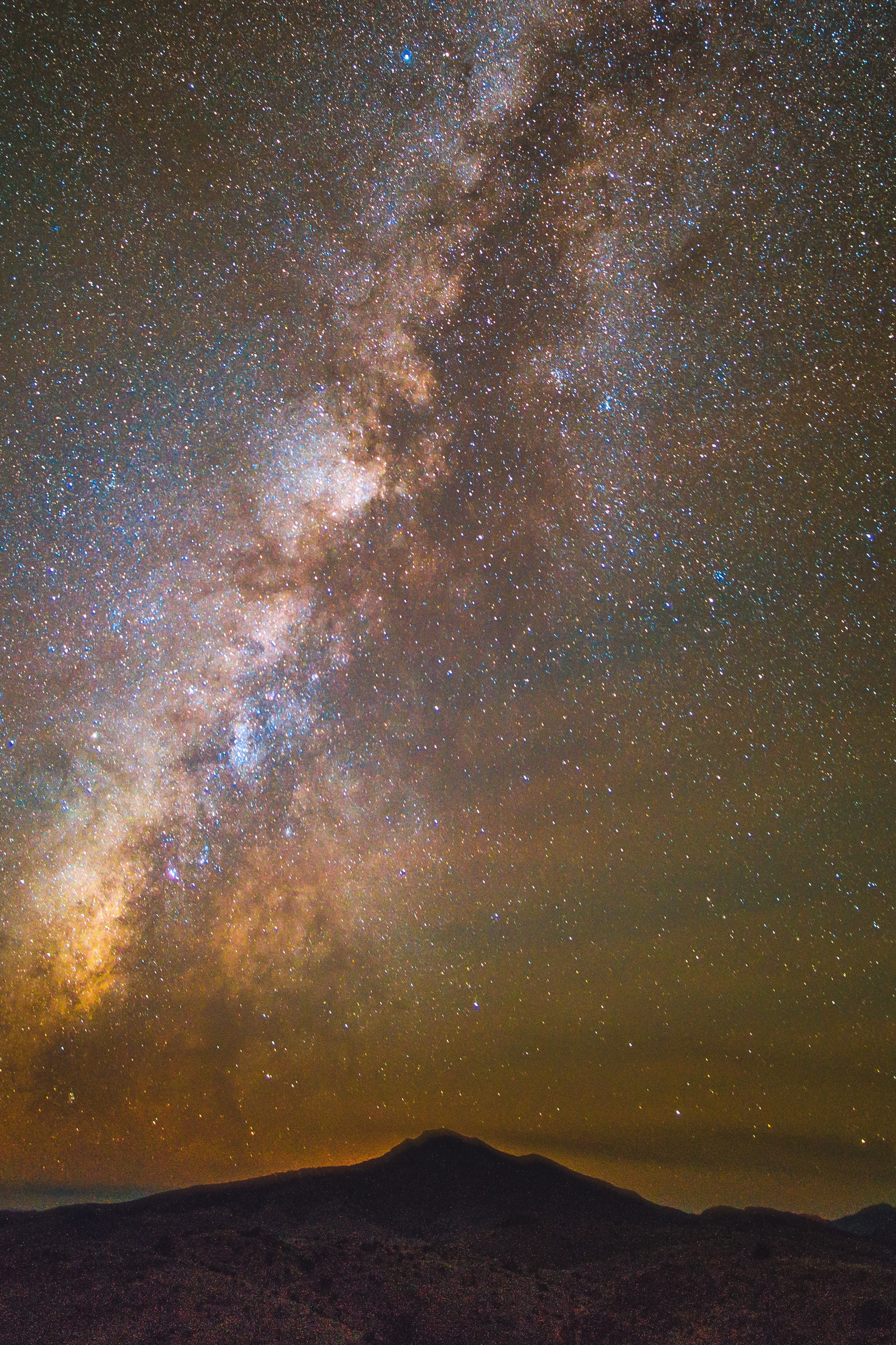 texas desert night